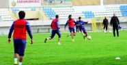 KAHRAMANMARAŞSPOR MAÇIN PROVASINI YAPTI