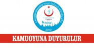 Kamuoyu’na Önemle Duyurulur