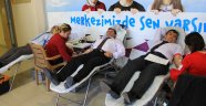 Kan Bağışı Kampanyasına Gençlerden Tam Destek