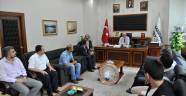 Katarder'den başkan Okay'a ziyaret
