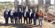 Kaymakam dr. Mehmet Boztepe Kur’an Kursu İnşaatını İnceledi