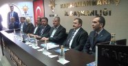 Kaynak Ve Eroğlu Ak Parti İl Başkanlığı’nı Ziyaret Etti