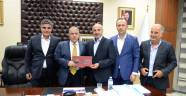 KENT MARAŞ DER ÜYELERİ BAŞKAN MAHÇİÇEK’İ ZİYARET ETTİ