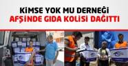 Kimse Yok Mu Derneği Afşin'de Gıda Kolisi Dağıttı