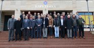 KSÜ rektörü prof. Dr. Durmuş deveci, gazetecilerle buluştu