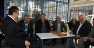 Mahmut Arıkan'ın küçük sanayi sitesi esnaf ziyareti yaptı