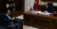 Mehmet Emin Akkurt,Necati Okay'a ziyaret