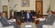 Milli Eğitim Müdürü Akkurt, KSÜ Rektörü Prof. Dr. Durmuş Deveci’yi Ziyaret Etti
