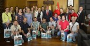 Misafir Öğrencilerden Başkan Erkoç’a Ziyaret
