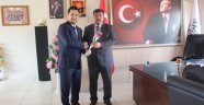 Müftü Meral'dan Başkan Çeleğen'e Kutlu Doğum Haftası Ziyareti
