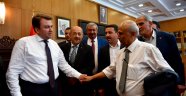 Muhtarlardan Başkan Erkoç’a Ziyaret