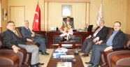 Mükrimin Halil Yinanç Vakfından Milli Eğitim Müdürü Akkurt’a ziyaret