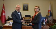 NEÜ Rektörü Kılıç, Rektör Deveci’yi Ziyaret Etti