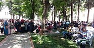 ÖĞRENCİLER MADENCİLERE DUA ETTİ