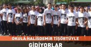 Okula Halis Demir Tişörtüyle Gidiyorlar