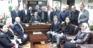 Onikişubat yönetimine ilk ziyaret Mahçiçek’ten..