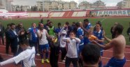 Özel taraftarlar, büyükşehir belediye spor'a galibiyet getirdi