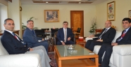 REKTÖR KARAASLAN’A, PROF.DR. KARAMAN VE ORD. PROF.DR. PARLAR’DAN ZİYARET
