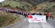 Sarıkamış Şehitleri Yürüyüşü Çoşkuyla Gerçekleştirildi