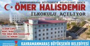 Şehit Ömer Halisdemir İlkokulu Yarın Açılıyor