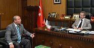 SENDİKACILAR BAŞKANI ZİYARET ETTİ