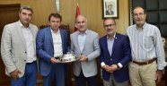 Türk Kızılayı’ndan Başkan Erkoç’a Ziyaret