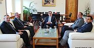 VALİ KOCATEPE REKTÖR KARAASLANI ZİYARET ETTİ...
