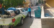 Vektörler İçin Konteynerler İlaçlanıyor