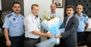 Yeni Yaşını Kutlayan Zabıta İlk Ziyaretini Başkanvekili Kahveci'ye Yaptı