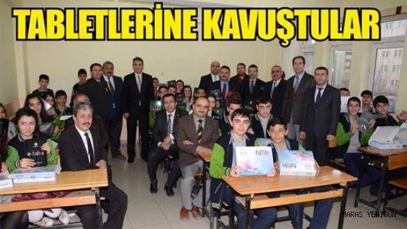 Tabletlerine Kavuştular