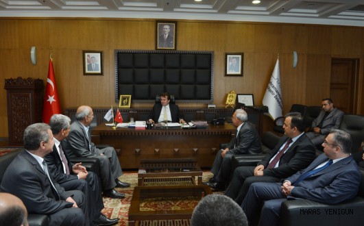 TİCARET BORSASI’NDA HAYIRLI OLSUN ZİYARETİ