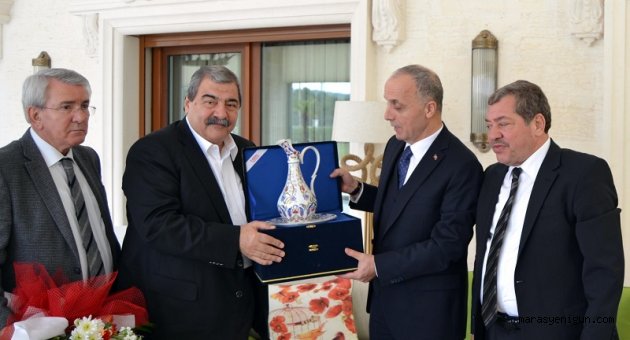 TÜRK – İŞ GENEL BAŞKANI ATALAY, KONUKOĞLU’NU ZİYARET ETTİ
