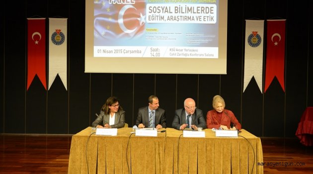 “Türkiye AB İlişkileri Kapsamında Sosyal Bilimlerde Eğitim Araştırma ve Etik” Paneli