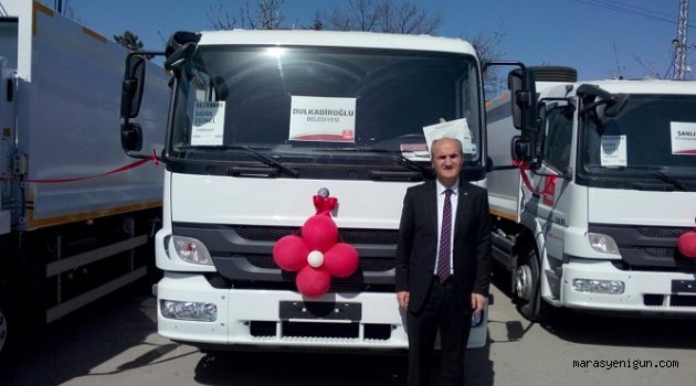 TÜRKİYE BELEDİYELER BİRLİĞİ’NDEN DULKADİROĞLU’NA ÇÖP KAMYONU