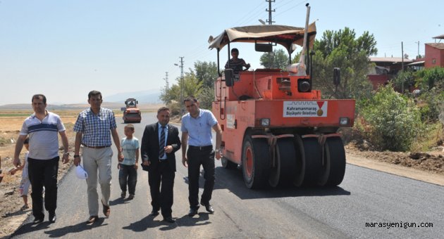 TÜRKOĞLU’NDA GRUP YOLU ASFALTLANDI