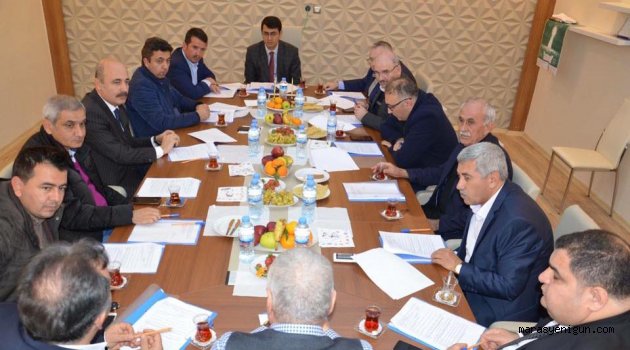 Türkoğlu Osb, Aralık Ayı Müteşebbis Heyet Toplantısı Düzenlendi