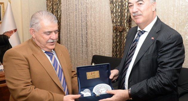 VALİLERDEN BAŞKAN MAHÇİÇEK’E ZİYARET
