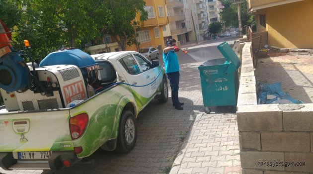 Vektörler İçin Konteynerler İlaçlanıyor