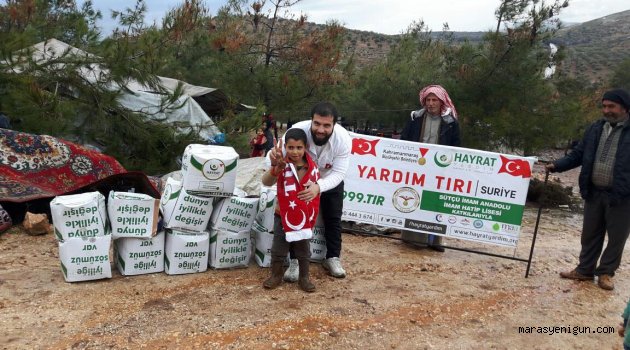 Yardımlar İhtiyaç Sahiplerine Dağıtılıyor