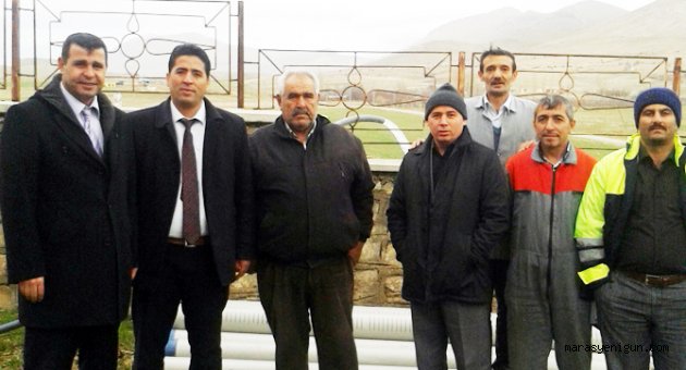 Yunus Emre Ortaokulu suya kavuştu