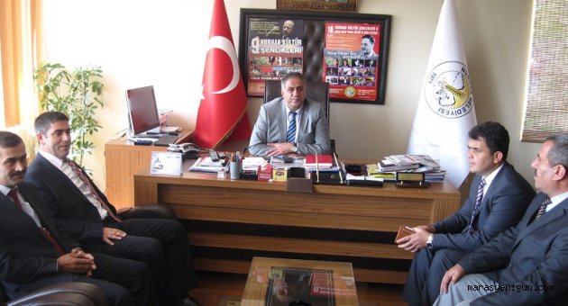 (ZABITA DAİRE BAŞKANLIĞINDAN NURHAK BELEDİYE BAŞKANINI ZİYARET VE İLÇE ZABITA MÜDÜRLERİYLE İKİNCİ İSTİŞARE TOPLANTISI)